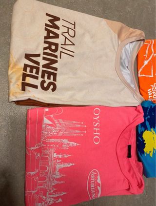 Lote 6 Camisetas Running/Gym 42K Talla S y talla M
