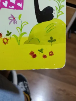 Cuento infantil.Los besos del lobo feroz