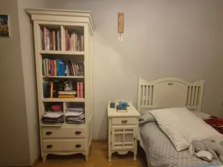 Muebles habitación juvenil sin silla ni escritorio