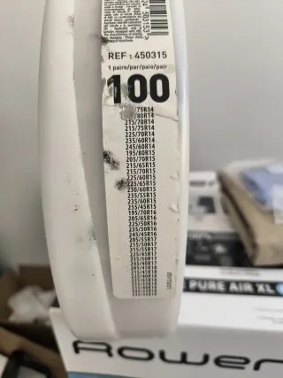 Cadenas para nieve para ruedas talla 100