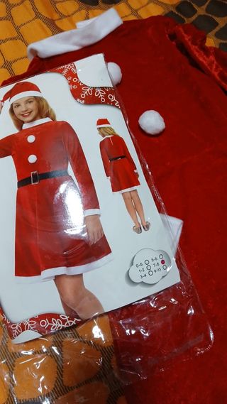 Disfraz Mamá Noel Talla 7-8
