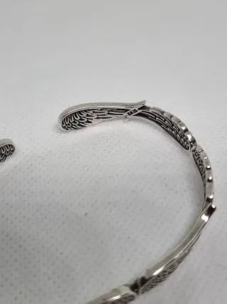 Pulsera Plata S925 Alas Mujer