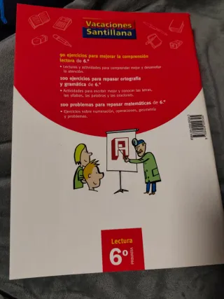 VACACIONES SANTILLANA 6 PRIMARIA 90 EJERCICIOS ...