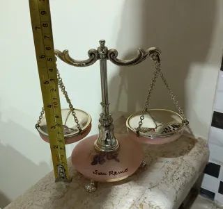 Bilancia decorativa Souvenir di Sanremo