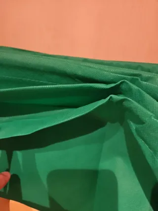 20 Mochilas Verdes con Cuerdas Negras