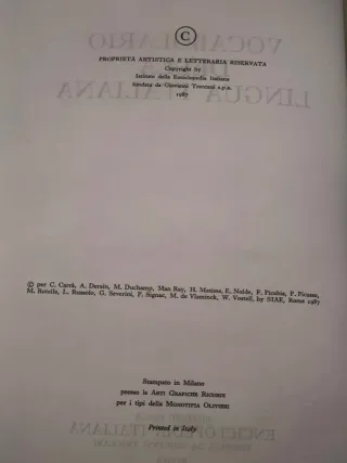 Vocabolario della lingua italiana Treccani da D-L