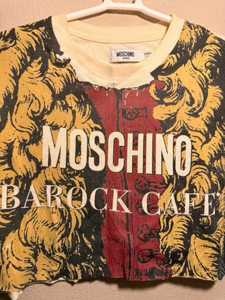 Camiseta Moschino Jeans Barock Cafe Talla s