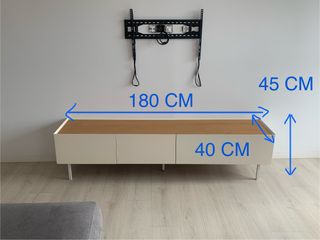 Negociable - Mueble TV Teulat beige y madera