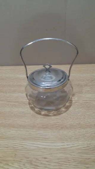 AZUCARERO VINTAGE DE CRISTAL  5€