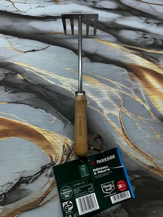 Rastrello per fiori Parkside in acciaio inox