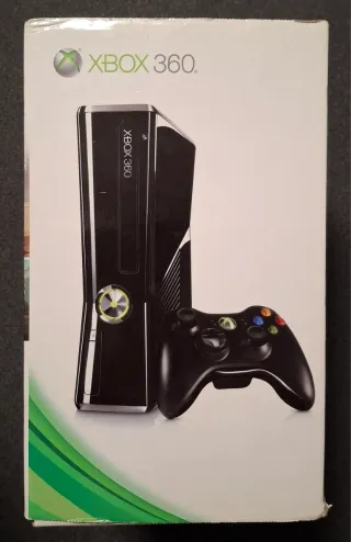 Caja Xbox 360 Slim 250GB Kinect Ready