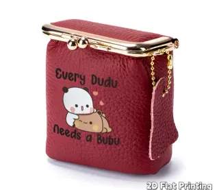 Monedero Bubu y Dudu Negro/Rojo