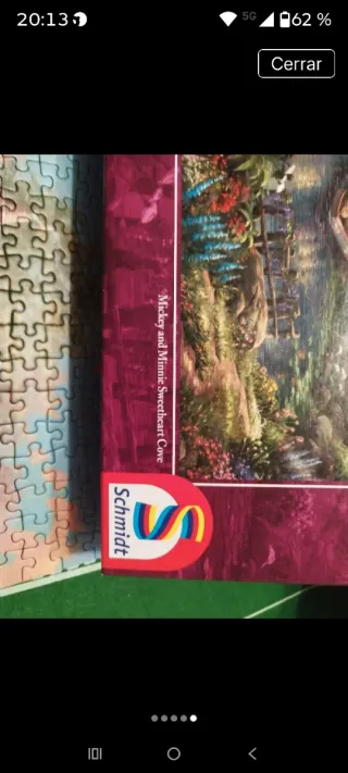 Puzzle Schmidt Disney Mickey y Minnie 1000 piezas