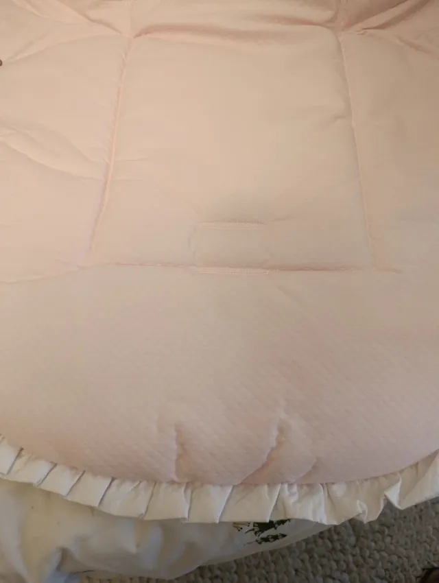 Colchoneta para sillita de bebé rosa