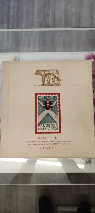Álbum para sellos Italia