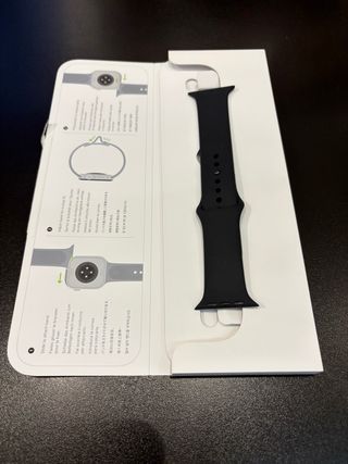 Correa Deportiva Apple Watch Negra Original