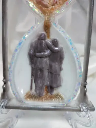 Figura decorativa Reloj Arena