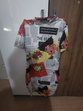 SHEIN Talla L Estampado Multicolor