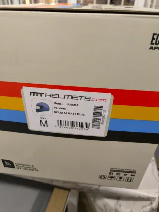 Casco MT Jarama Azul