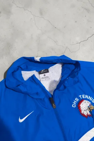 Chaqueta Nike Tenis OHS Azul Dri-Fit L