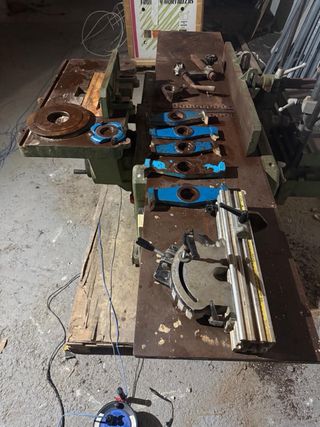 Lote maquinaria profesional carpintería