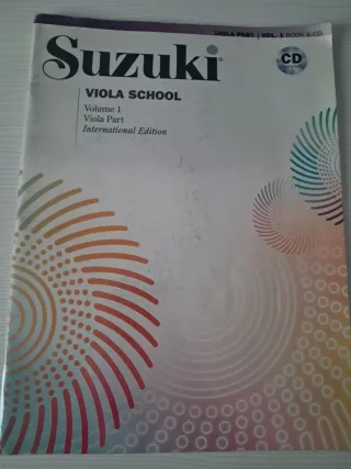 Suzuki Viola School Vol. 1 Libro y CD