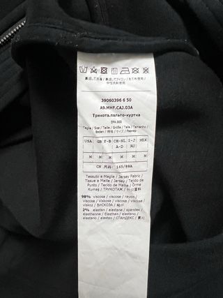 Max Mara Cappotto Nero Taglia M abrigo