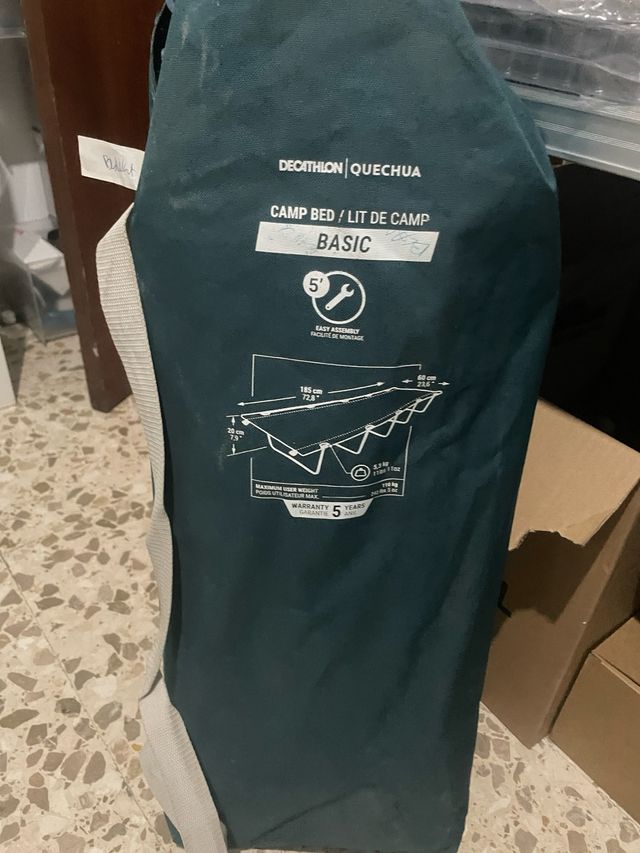 Cama de camping Decathlon Quechua Basic