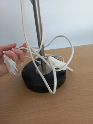 Lampada da tavolo Ikea metallo nero