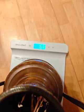 Jarra Cobre Repujado con Asas