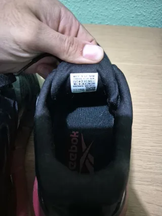 Reebok Nano Zapatillas Deportivas Negras Rojas.