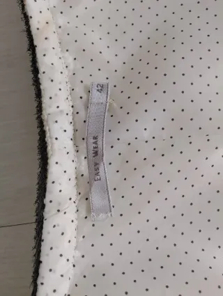 CHAQUETA DE MUJER BLANCA NUEVA ESTILO CHANEL