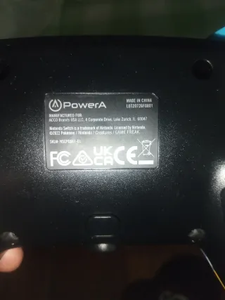 MANDO NINTENDO SWITCH PIKACHU