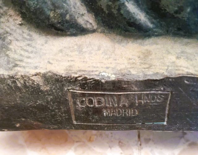 Relieve Inmaculada Concepción Bronce