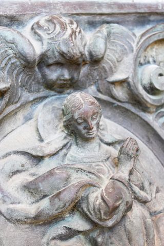 Relieve Inmaculada Concepción Bronce