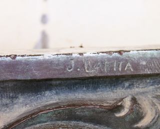 Relieve Inmaculada Concepción Bronce