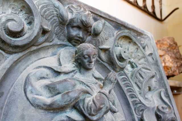 Relieve Inmaculada Concepción Bronce