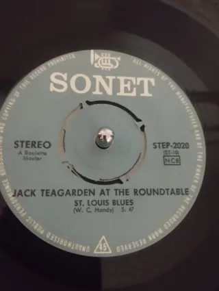 Jack Teagarden at the Roundtable 7 Vinilo