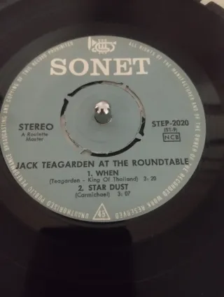 Jack Teagarden at the Roundtable 7 Vinilo