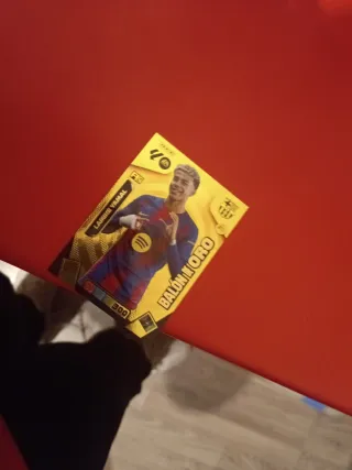 Cromo Panini FC Barcelona Lamine Yamal