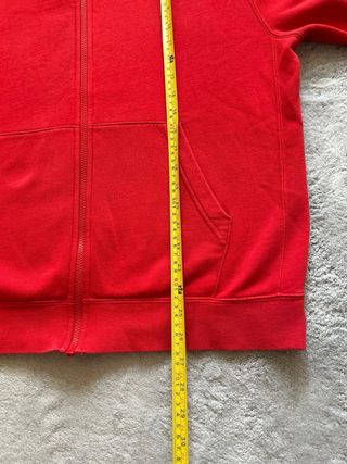 Sudadera Nike Roja con Cremallera