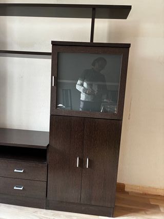 Mueble de salón y mesita auxiliar