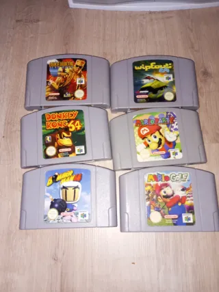 6 Juegos Nintendo 64 - Cada uno 25€