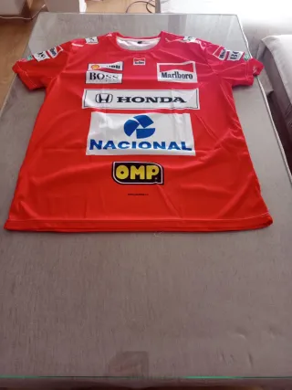 Camiseta McLaren Honda F1 Roja