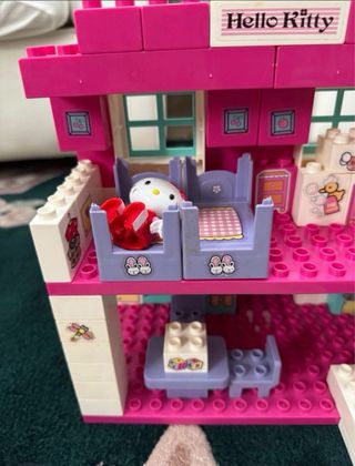Casa Hello Kitty Bloques Construcción