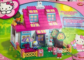 Casa Hello Kitty Bloques Construcción