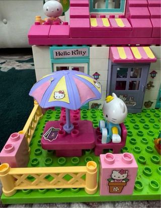 Casa Hello Kitty Bloques Construcción