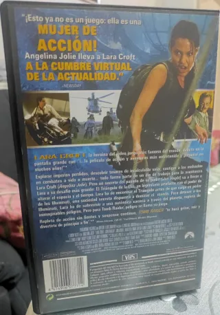 Lara Croft: Tomb Raider VHS (Español)