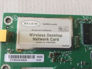 Scheda Wi-Fi Belkin Wireless Desktop F5D7000