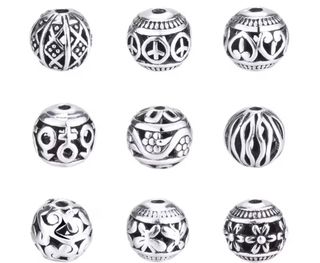 Pulsera Artesanal de Malaquita & Detalles en Plata